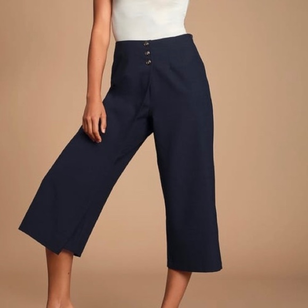 Lulu’s Chic Navy Blue Pants